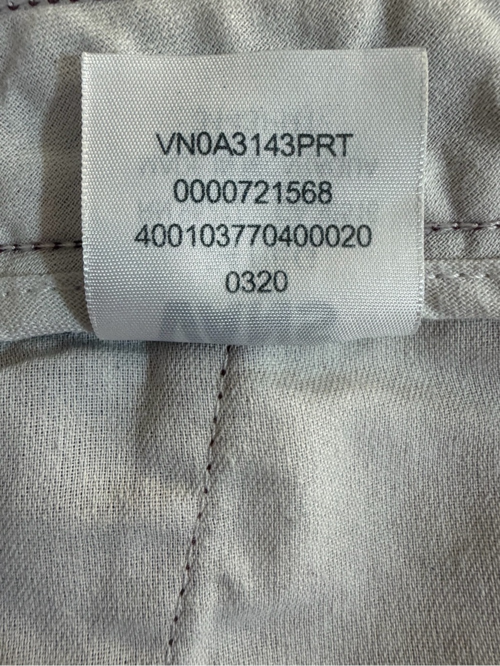 Vans Authentic Chino Straight Pants - Port/Maroon - Picture 5 of 10